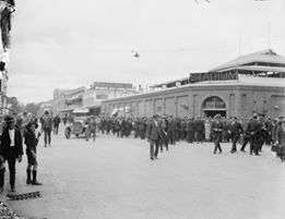 Brisbane Festival Hall was an indoor arena located on the southern corner of Albert Street and Charlotte Street, Brisbane, Queensland, Australia. It operated from 1910 to 2003, before being demolished to make an apartment building